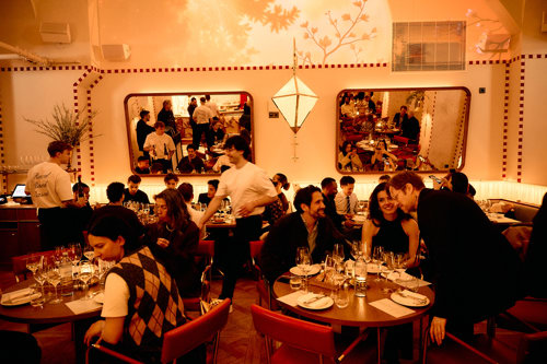 Rascal dining area with customers