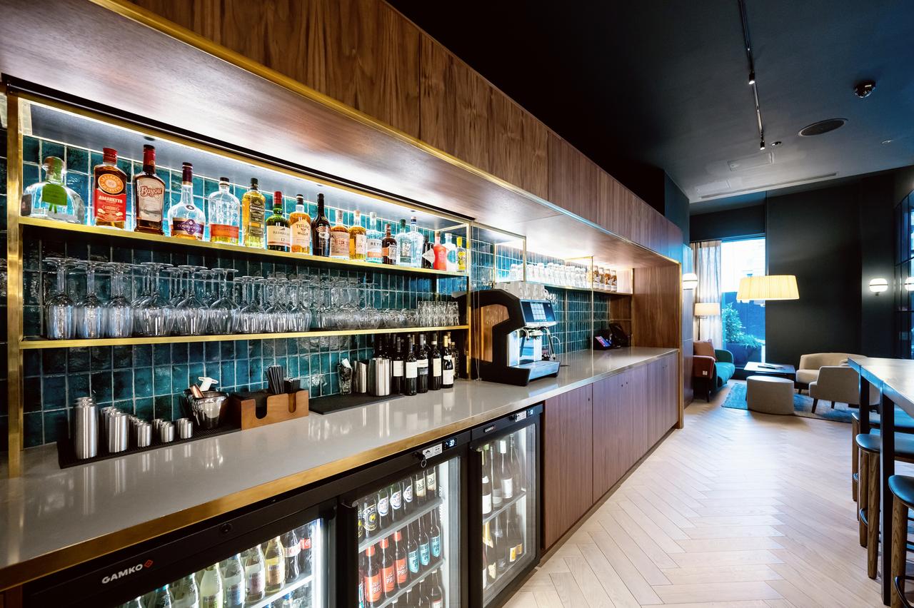 Bar Area in Downstairs Lounge